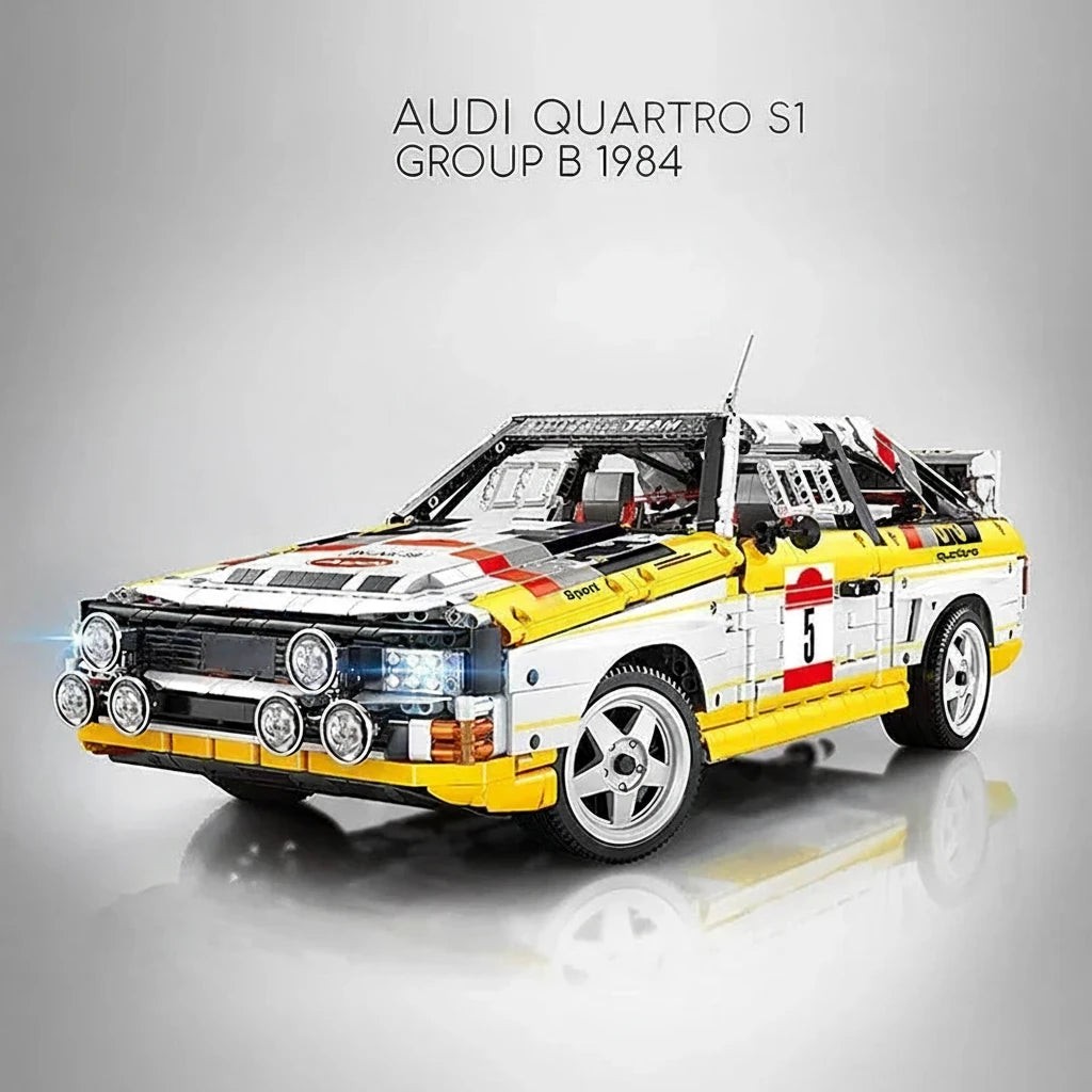 Audi Quattro S1 1984 — Set de construction technique 3800+ pièces