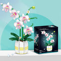 Bouquet de d'Orchidées — Pot de fleurs à construire +600 pièces