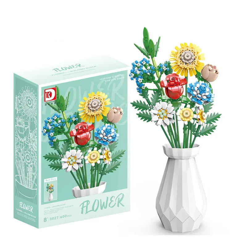 Pot de fleurs à construire 200-400 pièces