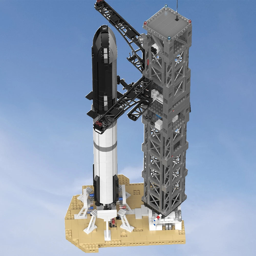 SpaceX Starship — Set de construction 1700+ pièces