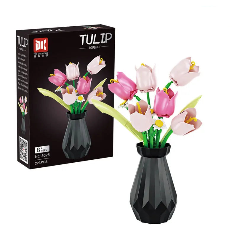 Pot de fleurs à construire 200-400 pièces