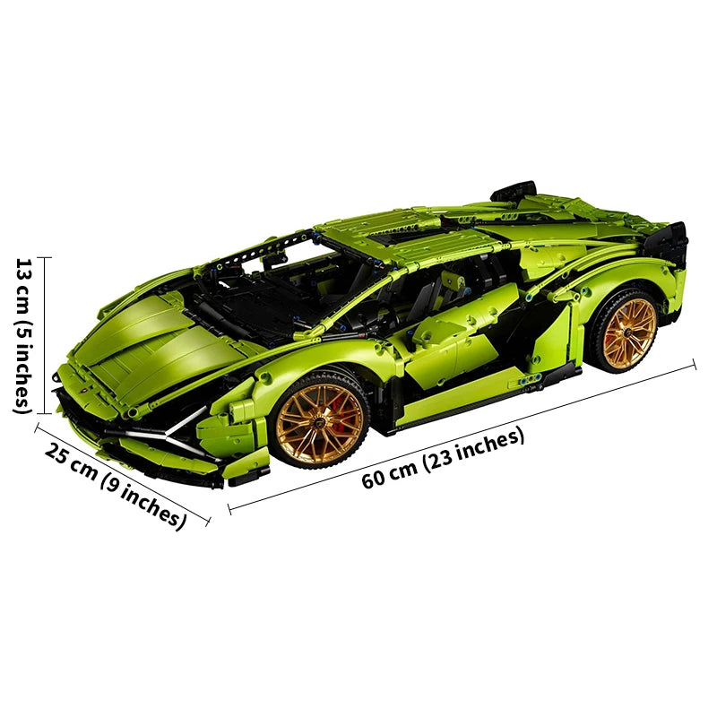 Lamborghini Revuelto — Set de construction technique 3600+ pièces