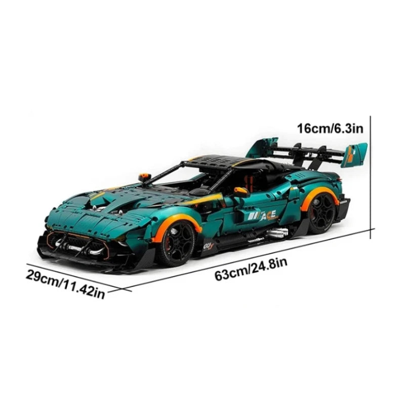 Aston Martin Vulcan — Set de construction technique 3700+ pièces