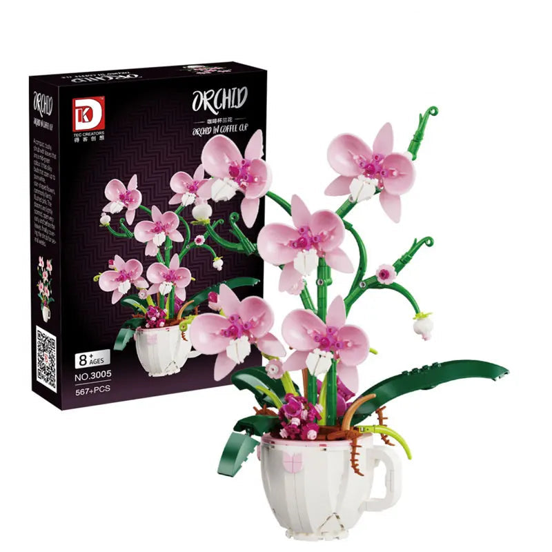 Pot de fleurs à construire 200-400 pièces