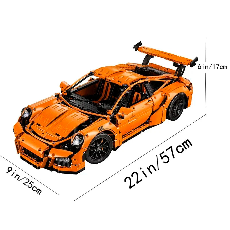 Porsche 911 GT3 RS — Set de construction technique 2700+ pièces