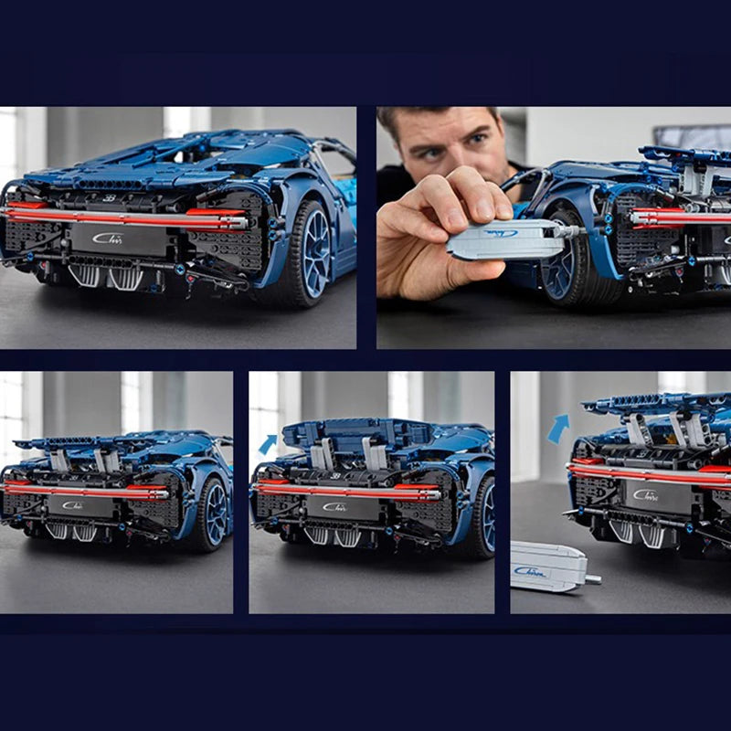 Bugatti Chiron — Set de construction technique 3500+ pièces