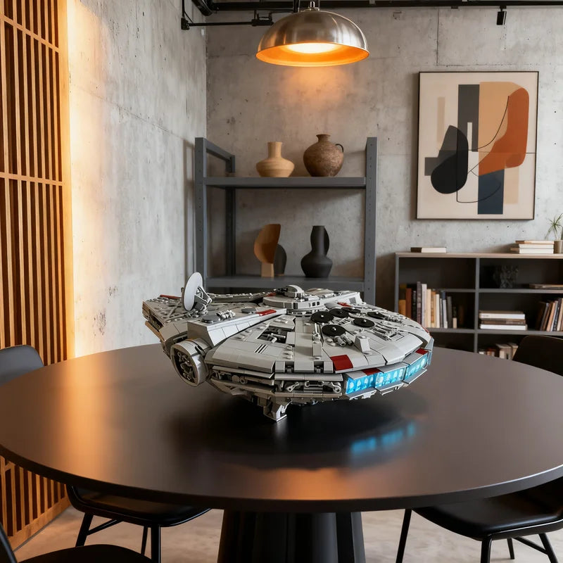 Faucon Millenium — Set de construction MOC Star Wars 2800+ pièces
