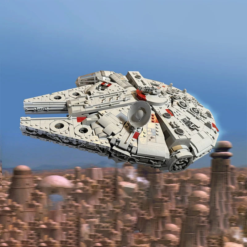 Faucon Millenium — Set de construction MOC Star Wars 2800+ pièces