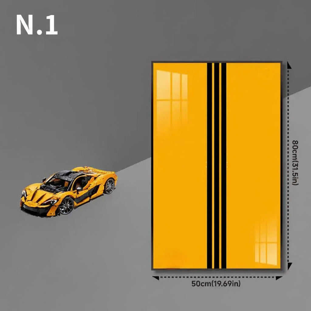 McLaren P1 — Set + Tableau mural